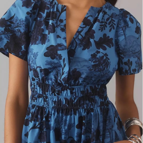 Anthropologie The Somerset Maxi Dress SZ M - Picture 3 of 8